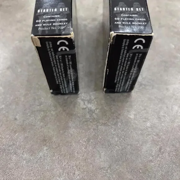 2 Decks Star Wars Premiere Limited Edition 60 Card Starter Set Opened Box 1995 + - Picture 5 of 15